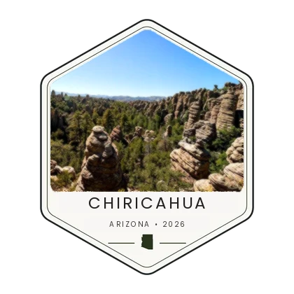 Chiricahua first-visit badge, National Parks Hub