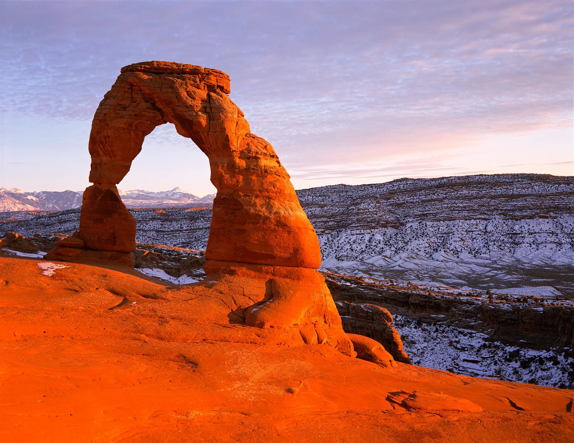 Desert landscape, Arches National Park