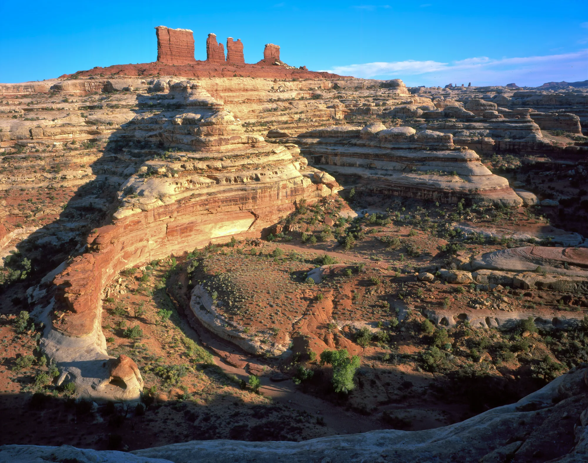 Green and Colorado Rivers below the White Rim, Canyonlands National Park