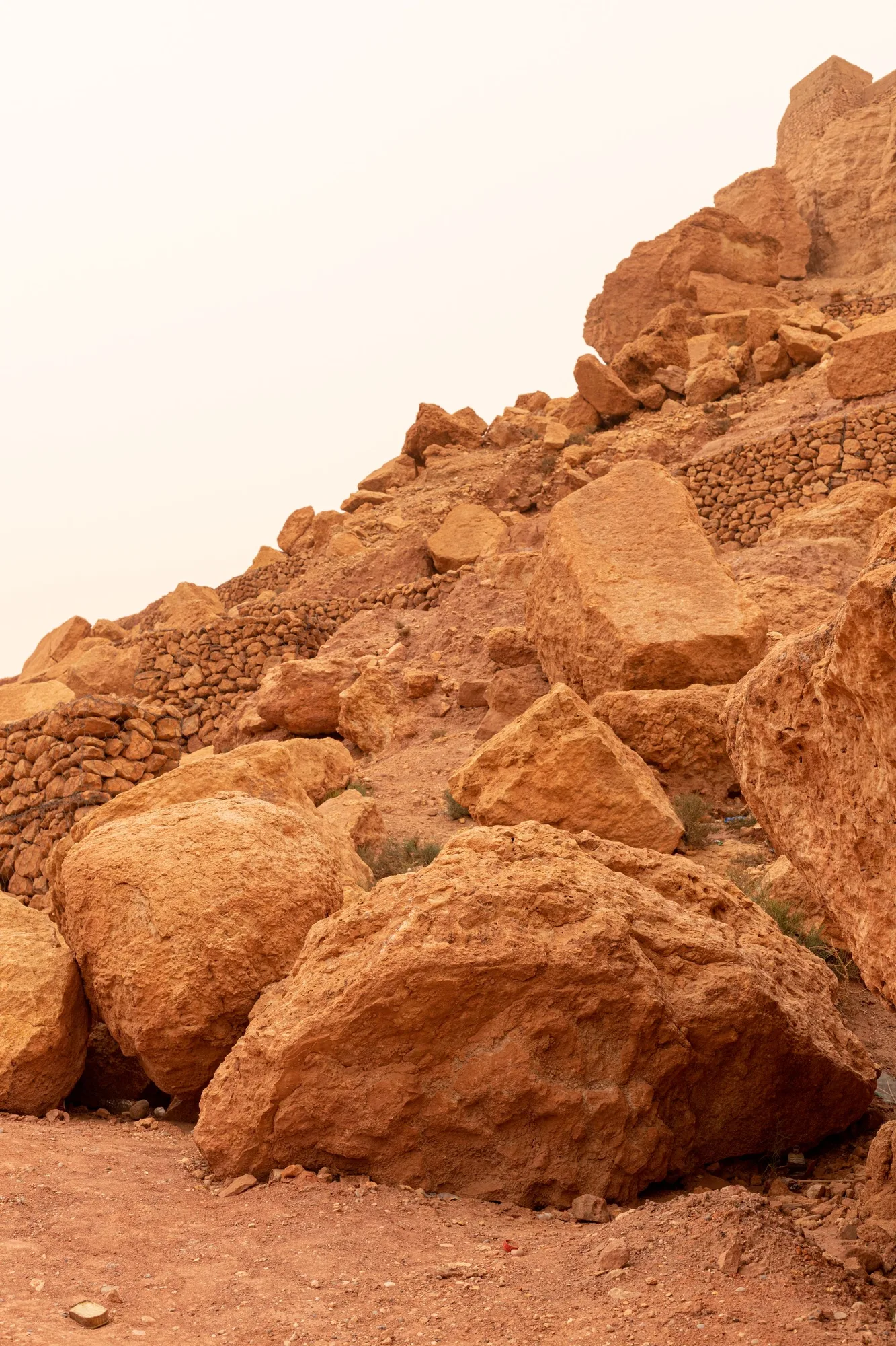 Rock formations at Pinnacles National Park, California