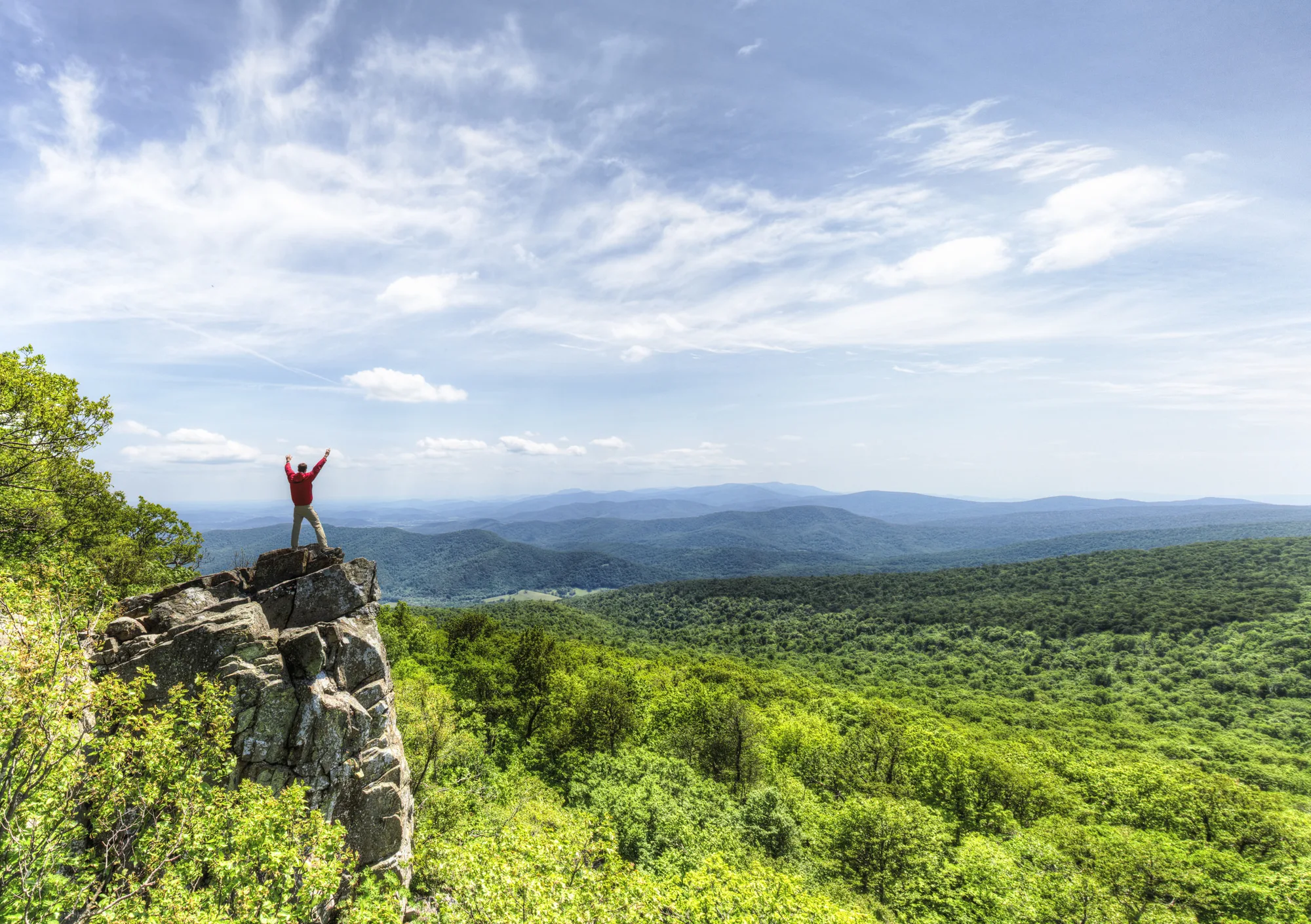 Blue Ridge Mountain scenery, Shenandoah National Park